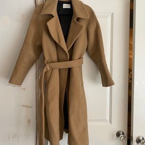 SANDRO PARIS CAMEL COAT